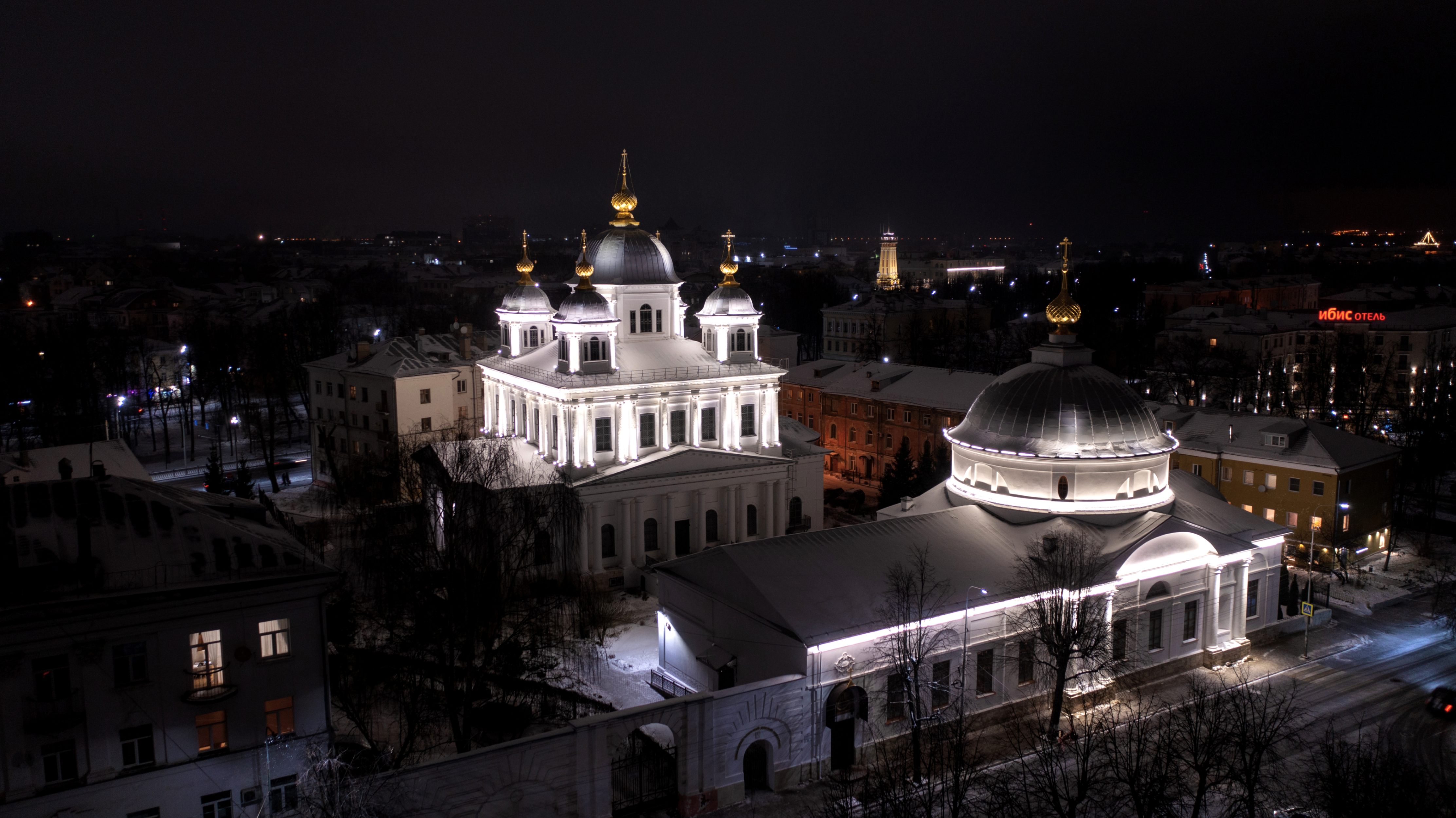 Пример проекта освещения ООО Вершина